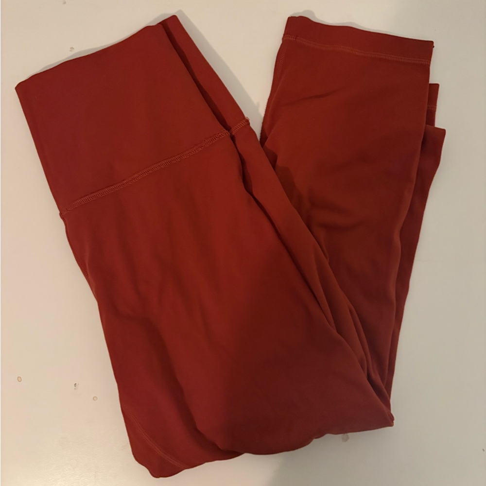 lululemon athletica Brick Red Joggers